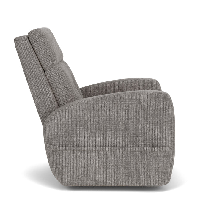 Charlotte Power Recliner With Power Headrest &amp; Lumbar Gray