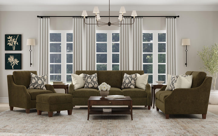 Flexsteel 7823-31 Gianna  Sofa  Dark Brown