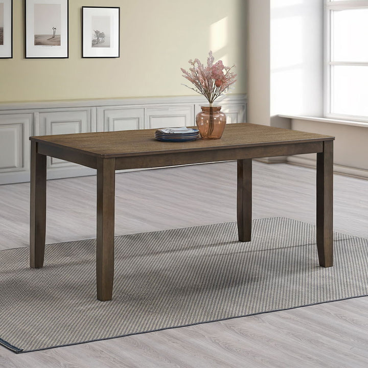 Damica - 59" Dining Table - Walnut