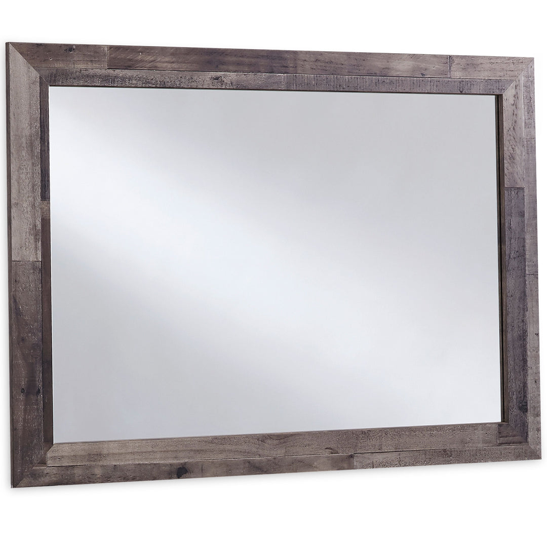 Derekson - Bedroom Mirror - Multi Gray
