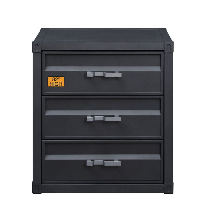 Cargo - Chest With 3 Drawers - Gunmetal