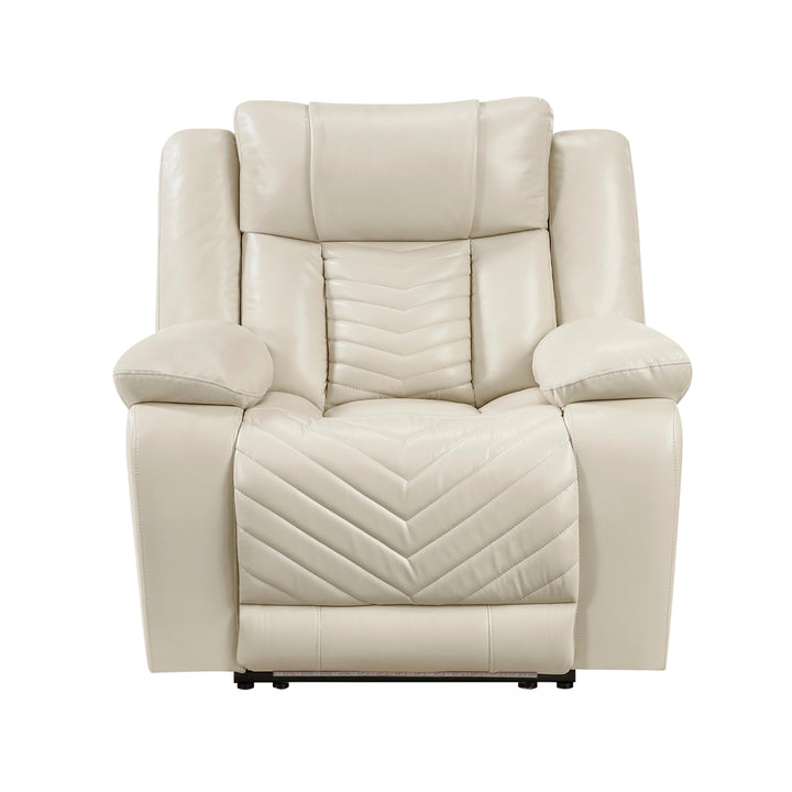 Huron Power Reclining Chair with LED and Charging Ports