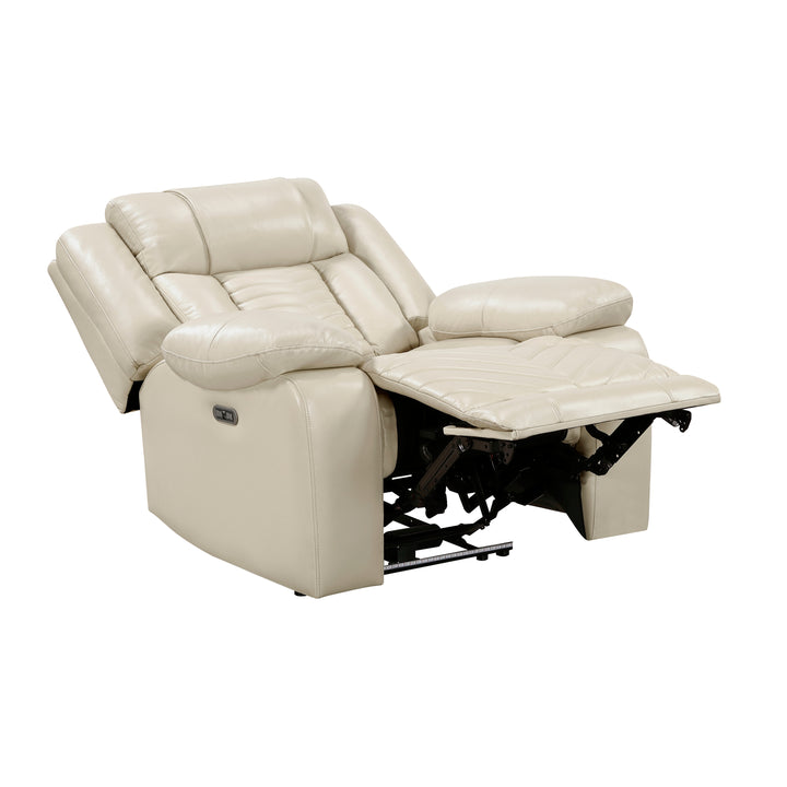 Huron Power Reclining Chair with LED and Charging Ports