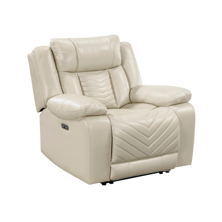 Huron Power Reclining Chair with LED and Charging Ports
