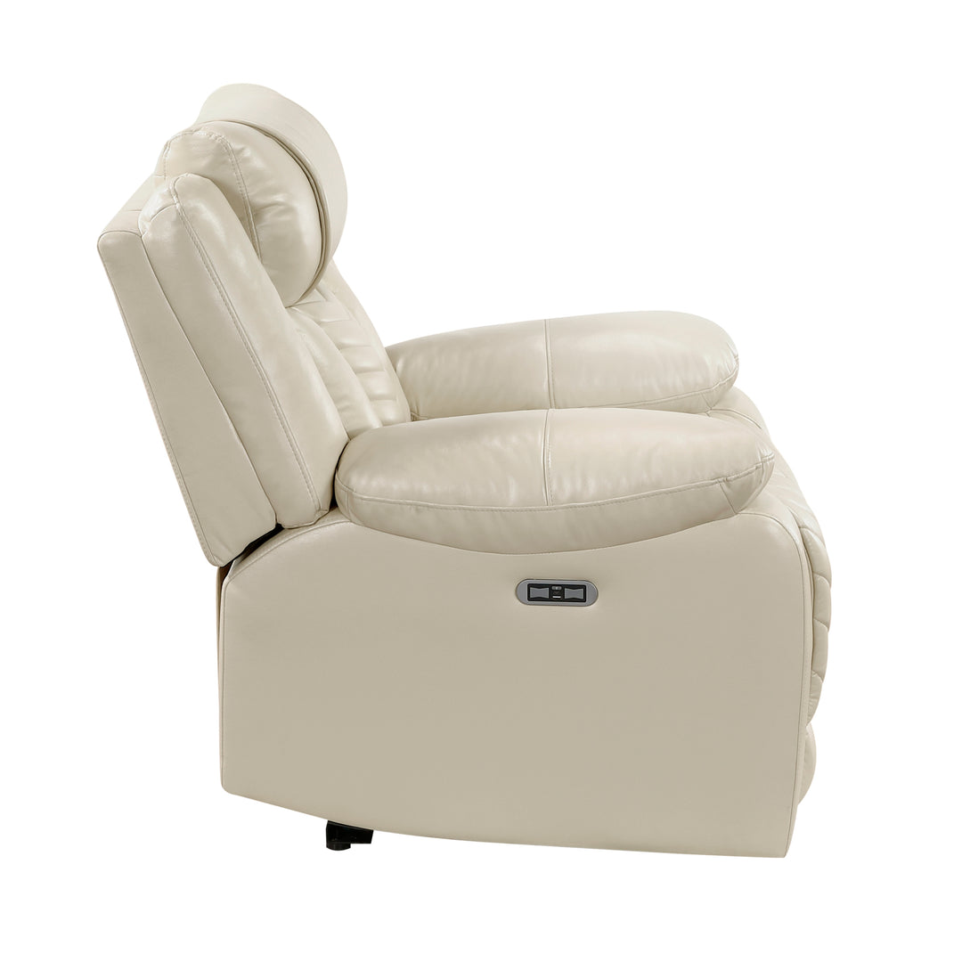 Huron Power Reclining Chair with LED and Charging Ports