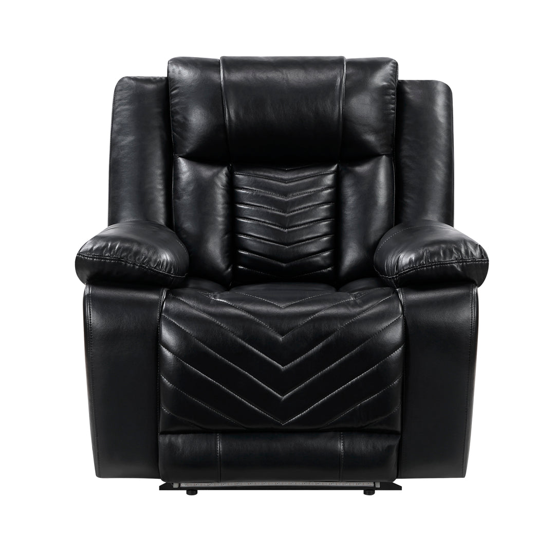 Huron Power Reclining Chair with LED and Charging Ports