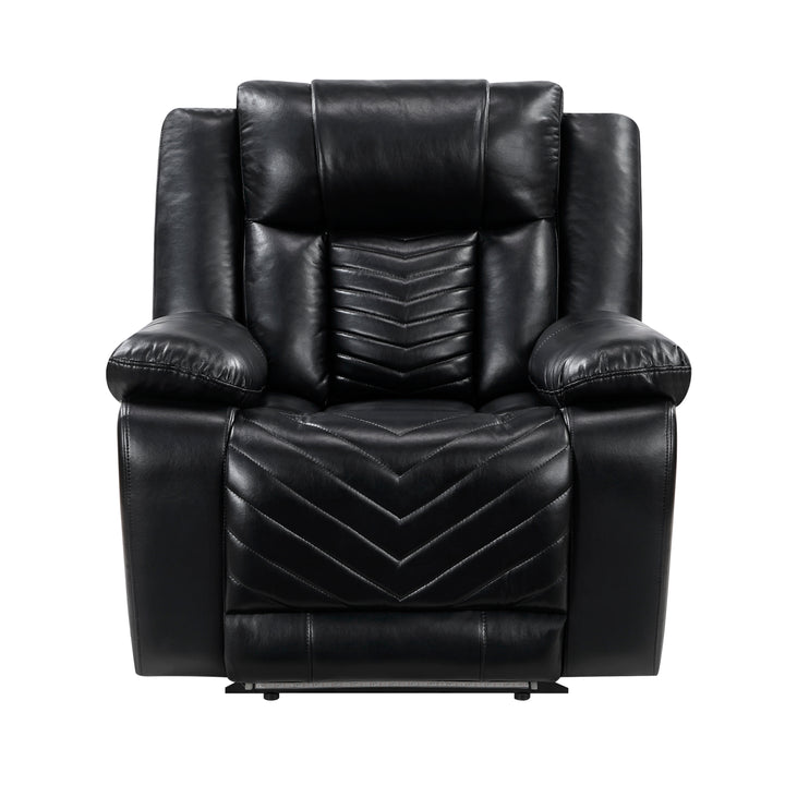 Huron Power Reclining Chair with LED and Charging Ports