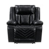 Huron Power Reclining Chair with LED and Charging Ports