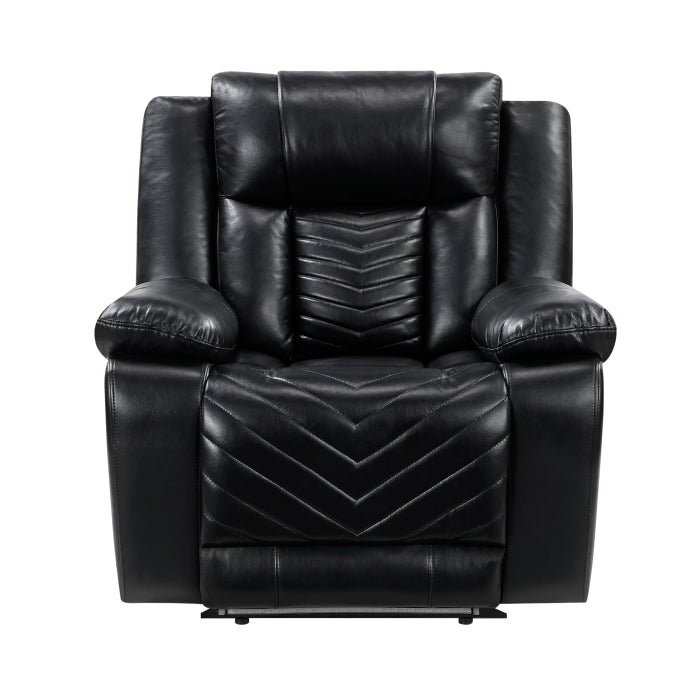 Huron Power Reclining Chair with LED and Charging Ports