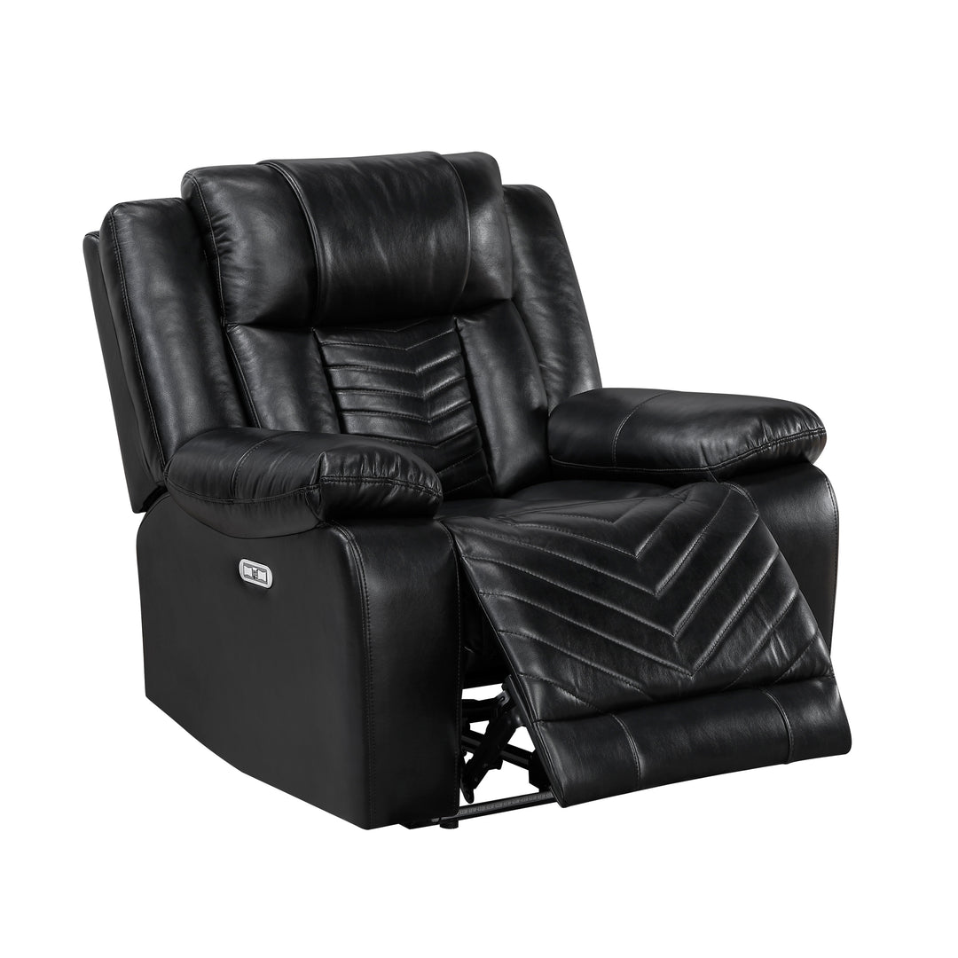 Huron Power Reclining Chair with LED and Charging Ports