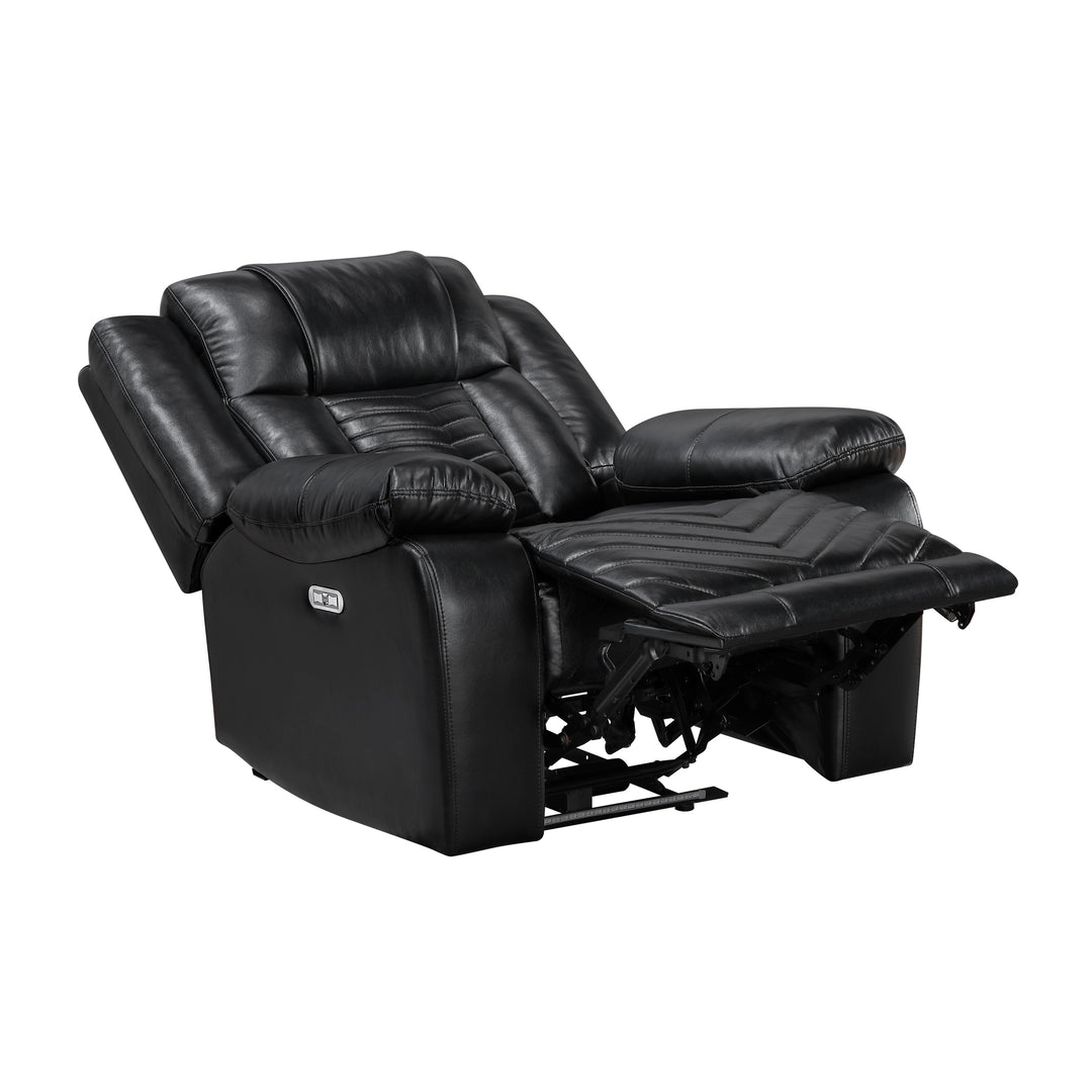Huron Power Reclining Chair with LED and Charging Ports