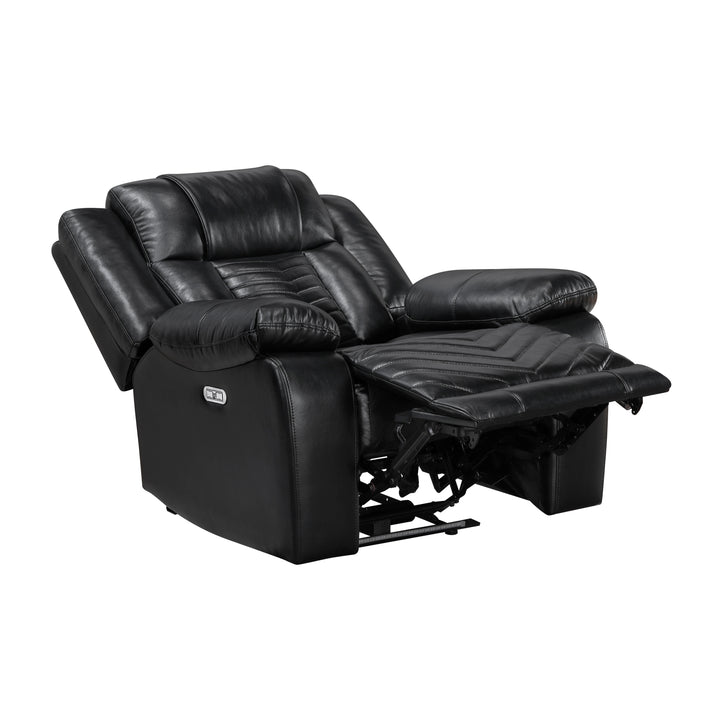 Huron Power Reclining Chair with LED and Charging Ports