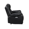 Huron Power Reclining Chair with LED and Charging Ports