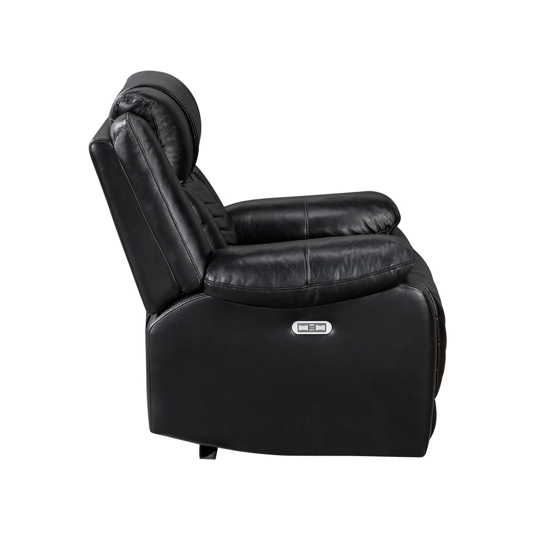 Huron Power Reclining Chair with LED and Charging Ports