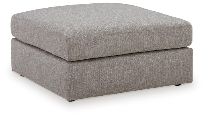 Lindon Oversized Accent Ottoman - Smoke (1)