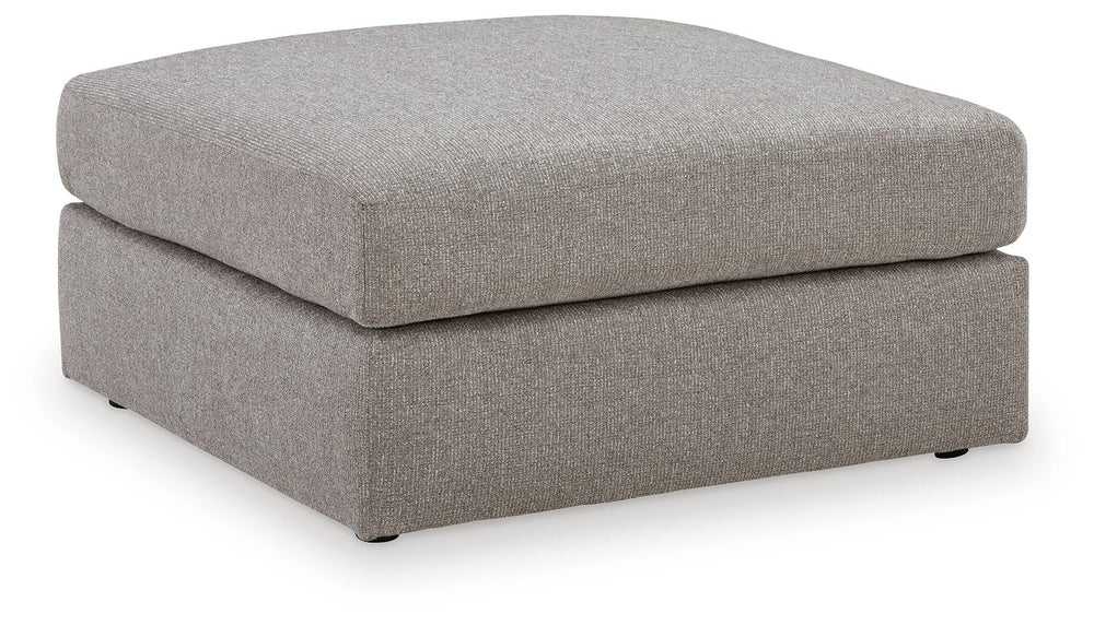 Lindon Oversized Accent Ottoman - Smoke (1)