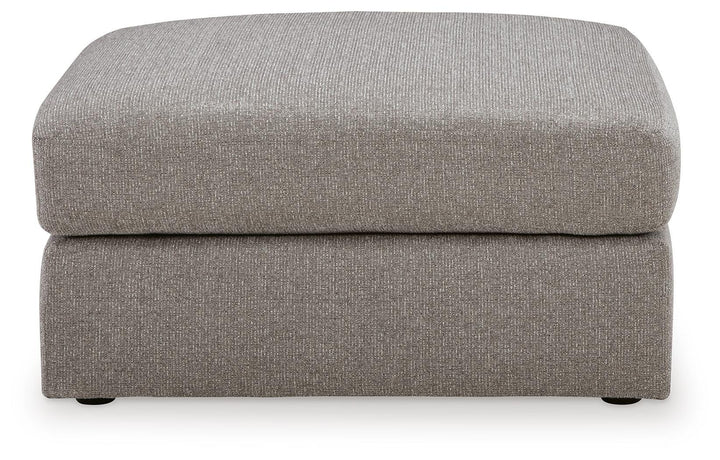 Lindon Oversized Accent Ottoman - Smoke (3)