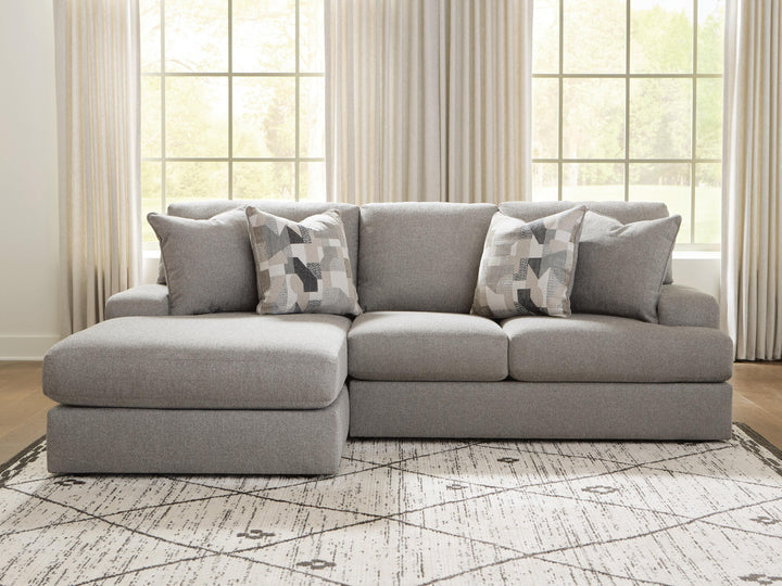 Lindon 2-Piece Sectional with Chaise - Smoke (2)
