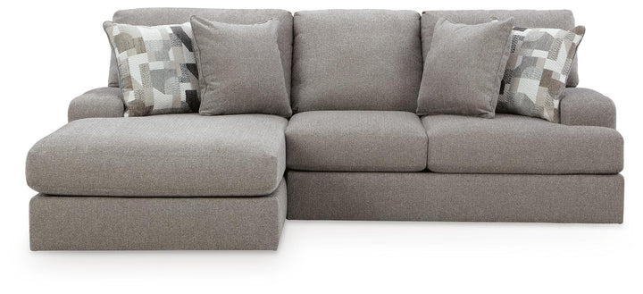 Lindon 2-Piece Sectional with Chaise - Smoke (1)