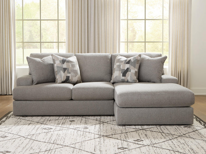 Lindon 2-Piece Sectional with Chaise - Smoke (2)