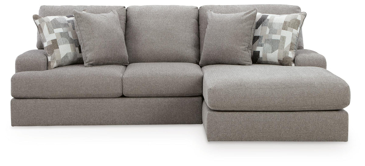 Lindon 2-Piece Sectional with Chaise - Smoke (1)