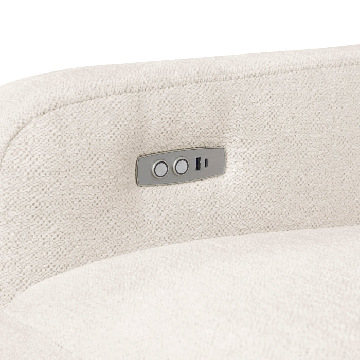 Power Double Reclining Sofa with USB Charging Ports