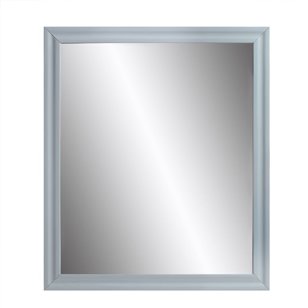Gaines - Mirror - Gray High Gloss