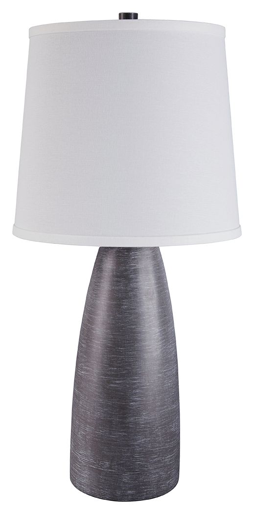 Shavontae - Poly Table Lamp (Set of 2) - Gray