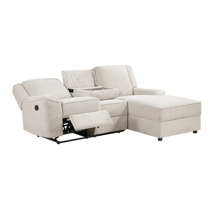 Monterey 2-Piece Reclining Sectional with Right Chaise