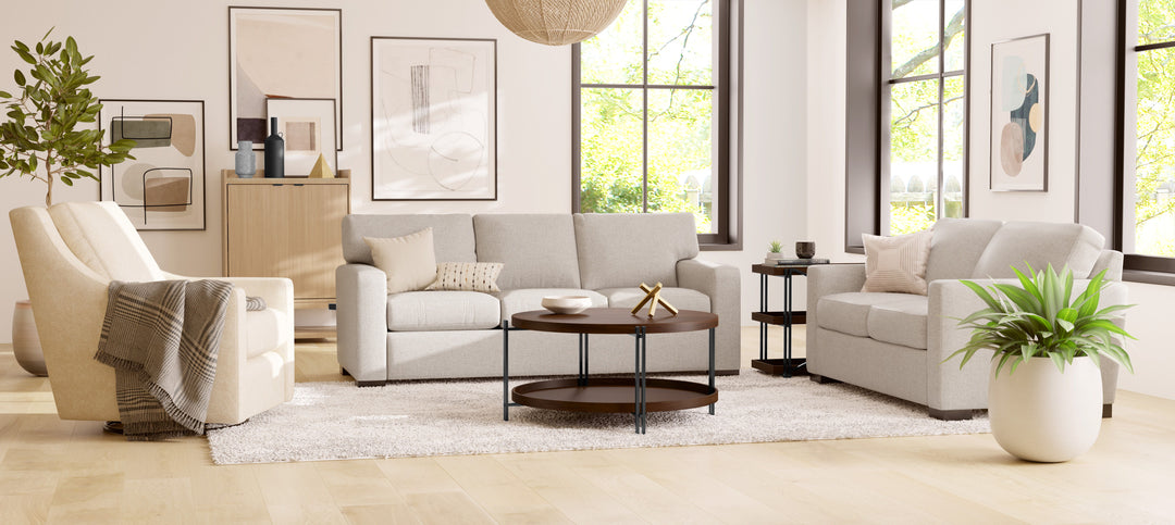 Flexsteel 7399-31 Bryant  Sofa  Light Gray