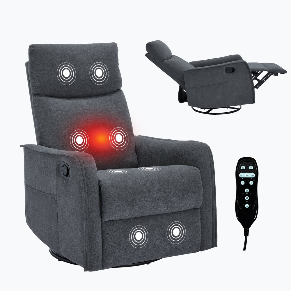 heat-massage-manual-recliner-chair-with-rocker-and-swivel-grey-fabric