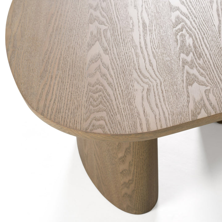 Raywood - Modern 3-Piece Buckwheat + Onyx Nesting Coffee Table Set
