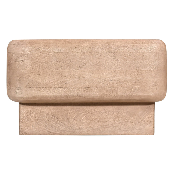 Bruno - Modern Mango Wood Square Coffee Table