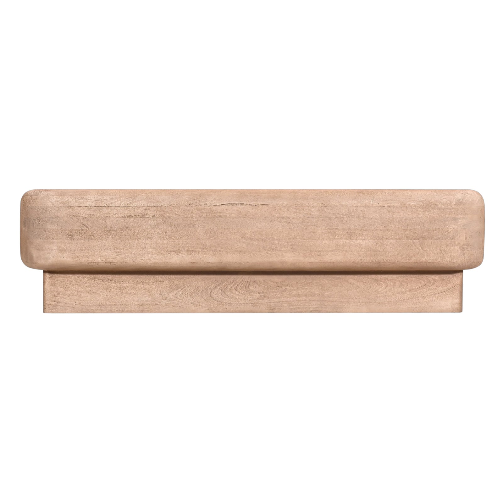 Bruno - Modern Mango Wood Rectangular Coffee Table