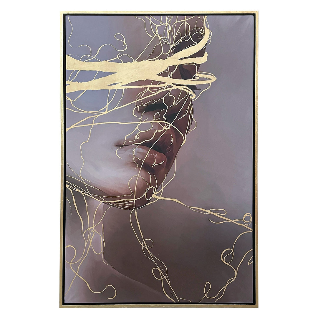 Naine - Modern 47" x 71" Painting
