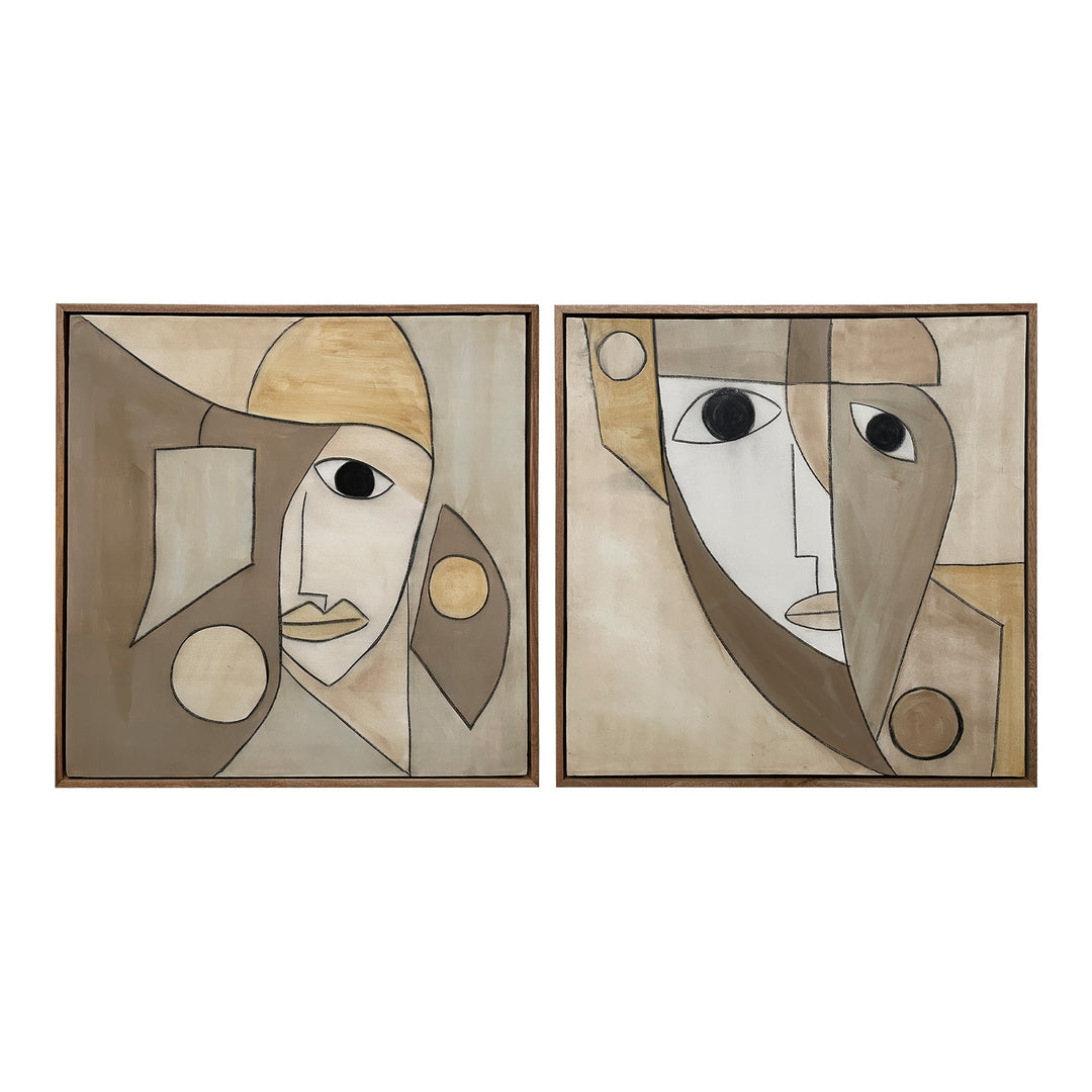 Cuadro Cefas  Modern Painting Set of 2