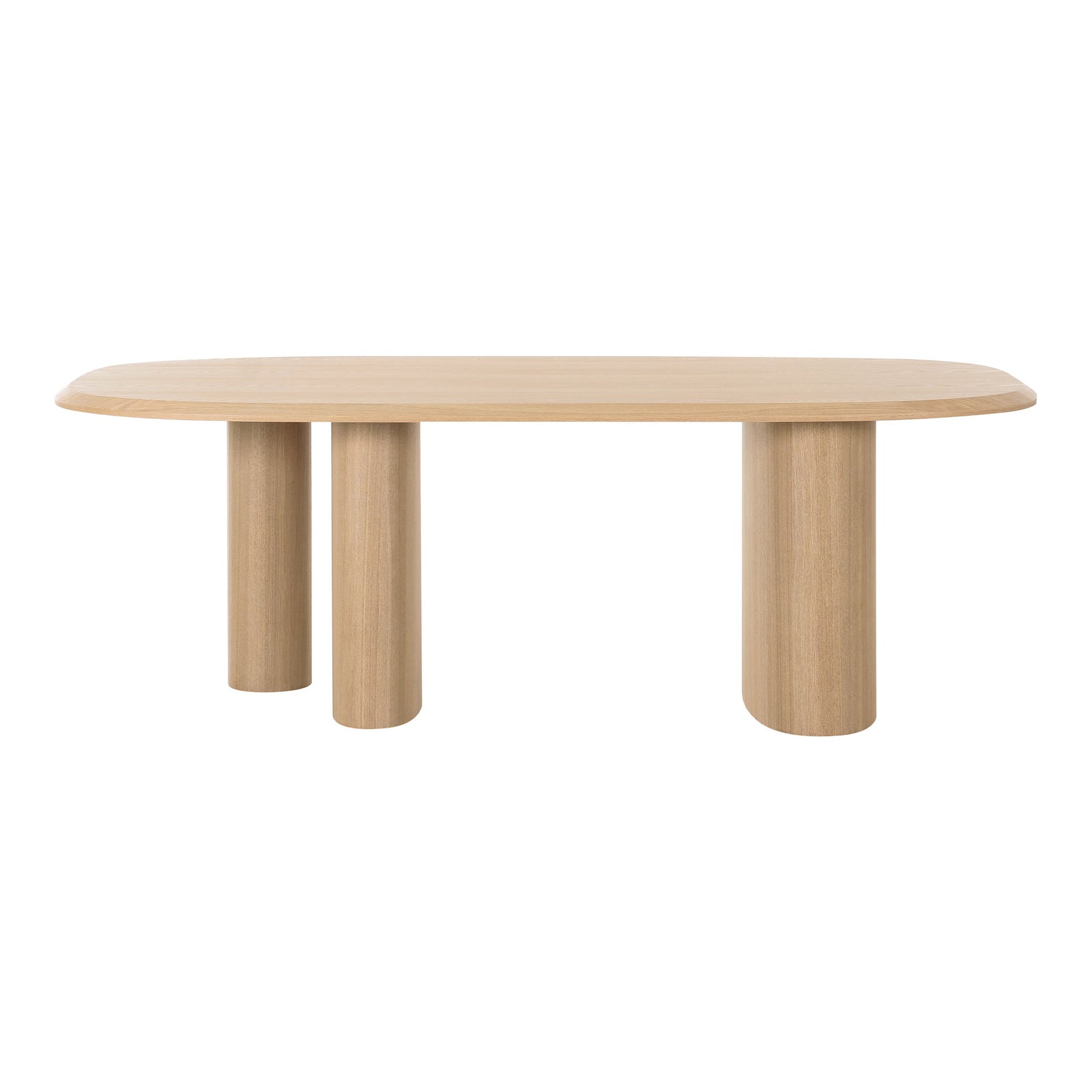 Summit - Modern 87" Natural Ash Dining Table