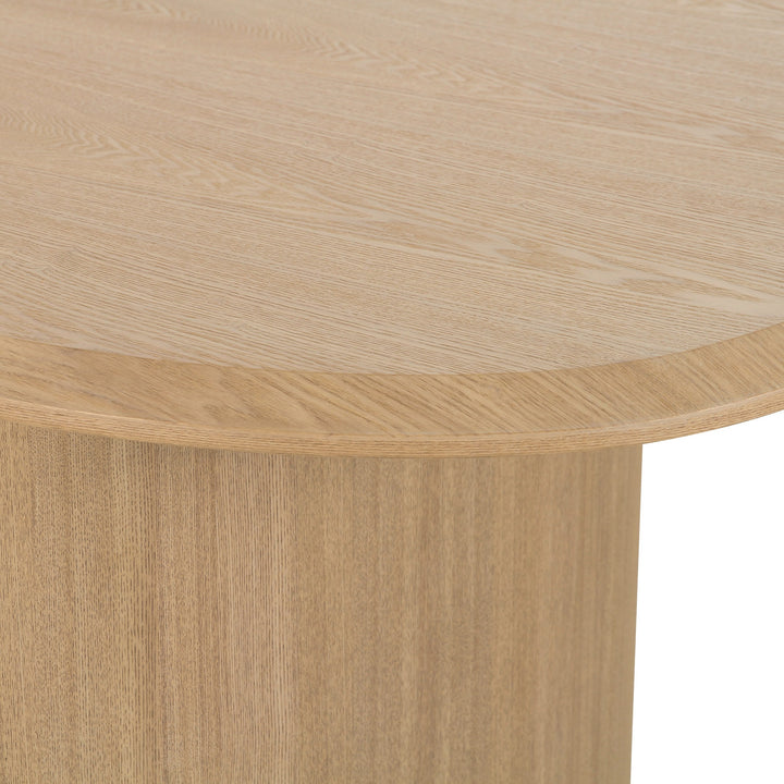 Summit - Modern 87" Natural Ash Dining Table