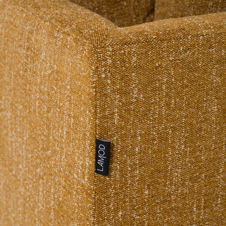 Kinsey - Modern Mustard Fabric Modular Sectional Sofa