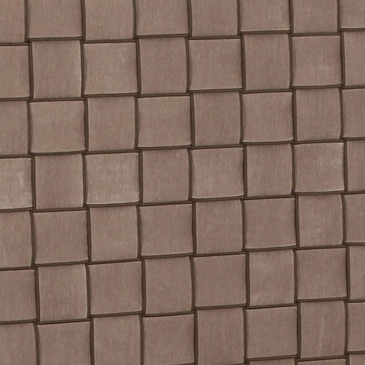 Rousey - Modern Taupe Fabric Bed