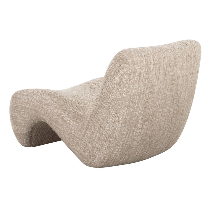 Spiro - Modern Beige Fabric Accent Chair