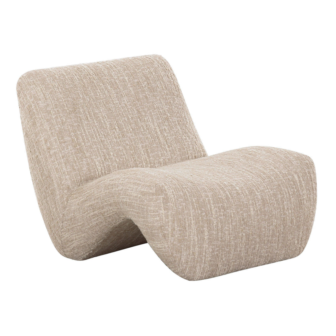 Spiro - Modern Beige Fabric Accent Chair