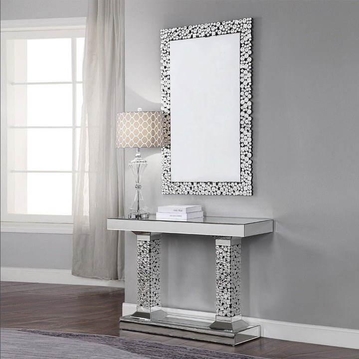 Kachina - Console Table - Mirrored & Faux Gems