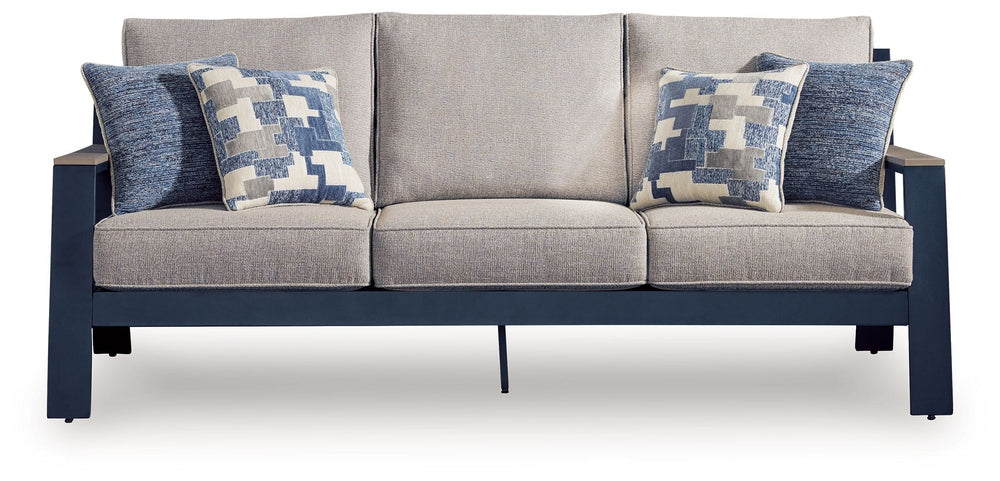 East Beach - Sofa With Cushion - Blue