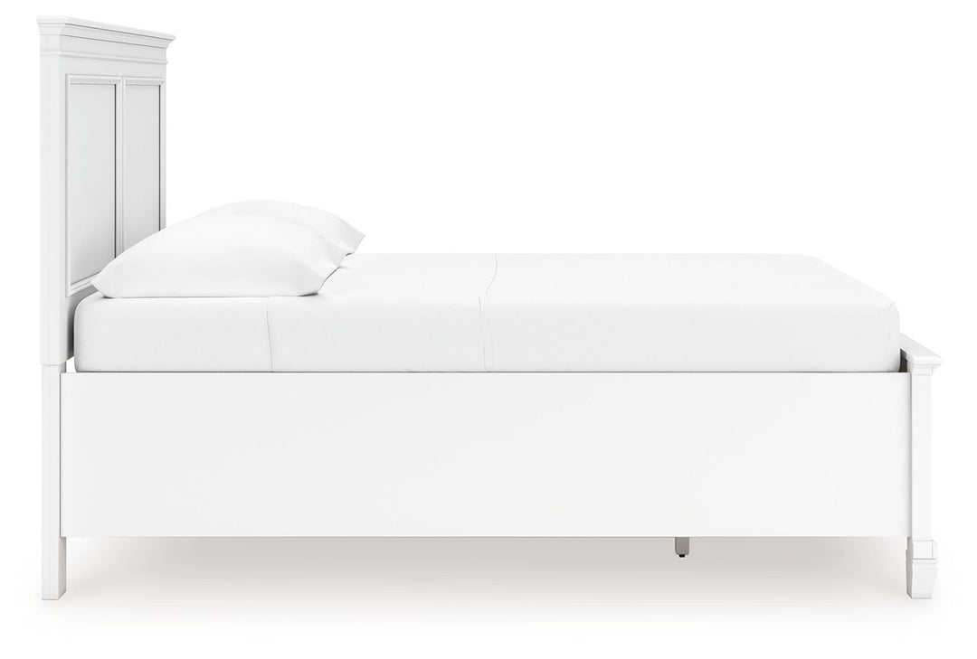 Fortman - Full Panel Storage Bed - White by Ashley Furniture product image