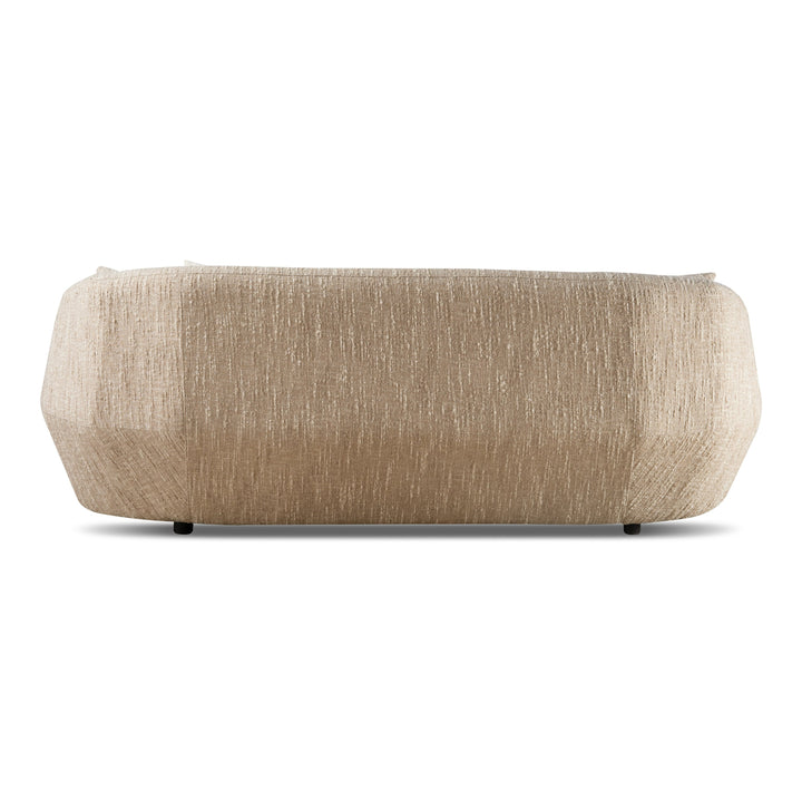 Belinda - Modern Beige Fabric 3-Seat Sofa