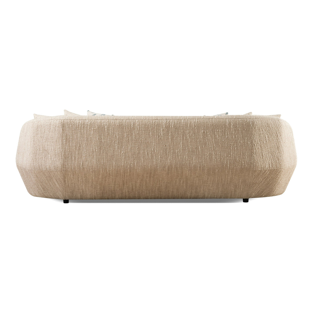 Belinda - Modern Beige Fabric 4-Seat Sofa