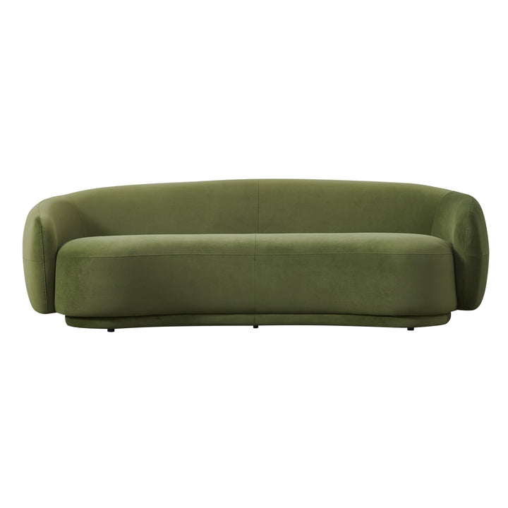 Andrew - Modern Green Fabric Sofa