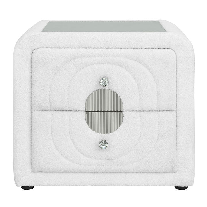 shelyn-nightstand-white-teddy-sherpa-chrome