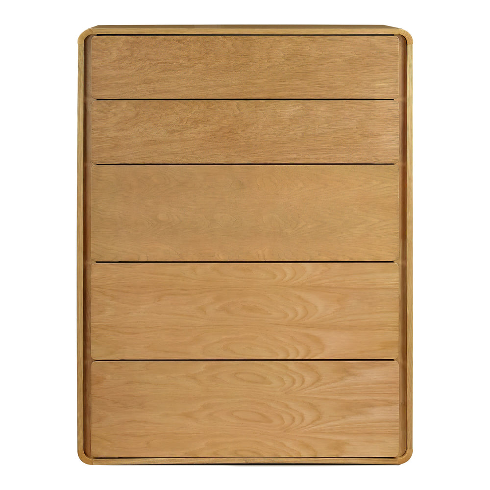 Dustin - Modern Natural Oak Chest - View 4